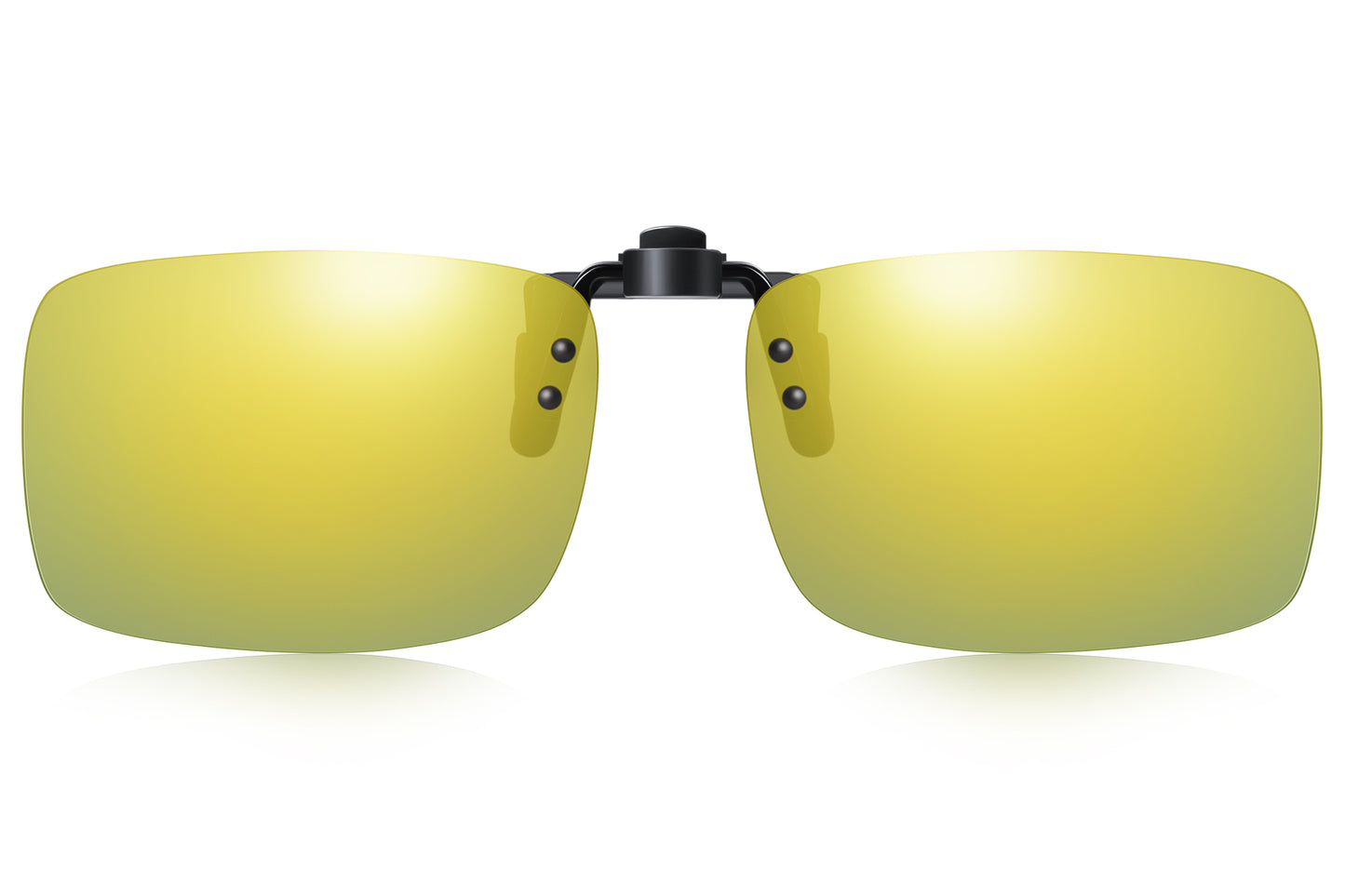 TINHAO Polarized Clip On Sunglasses Flip Up UV400 Protection Anti Glare Lens Wear Over Prescription Glasses丨Polarized 0809