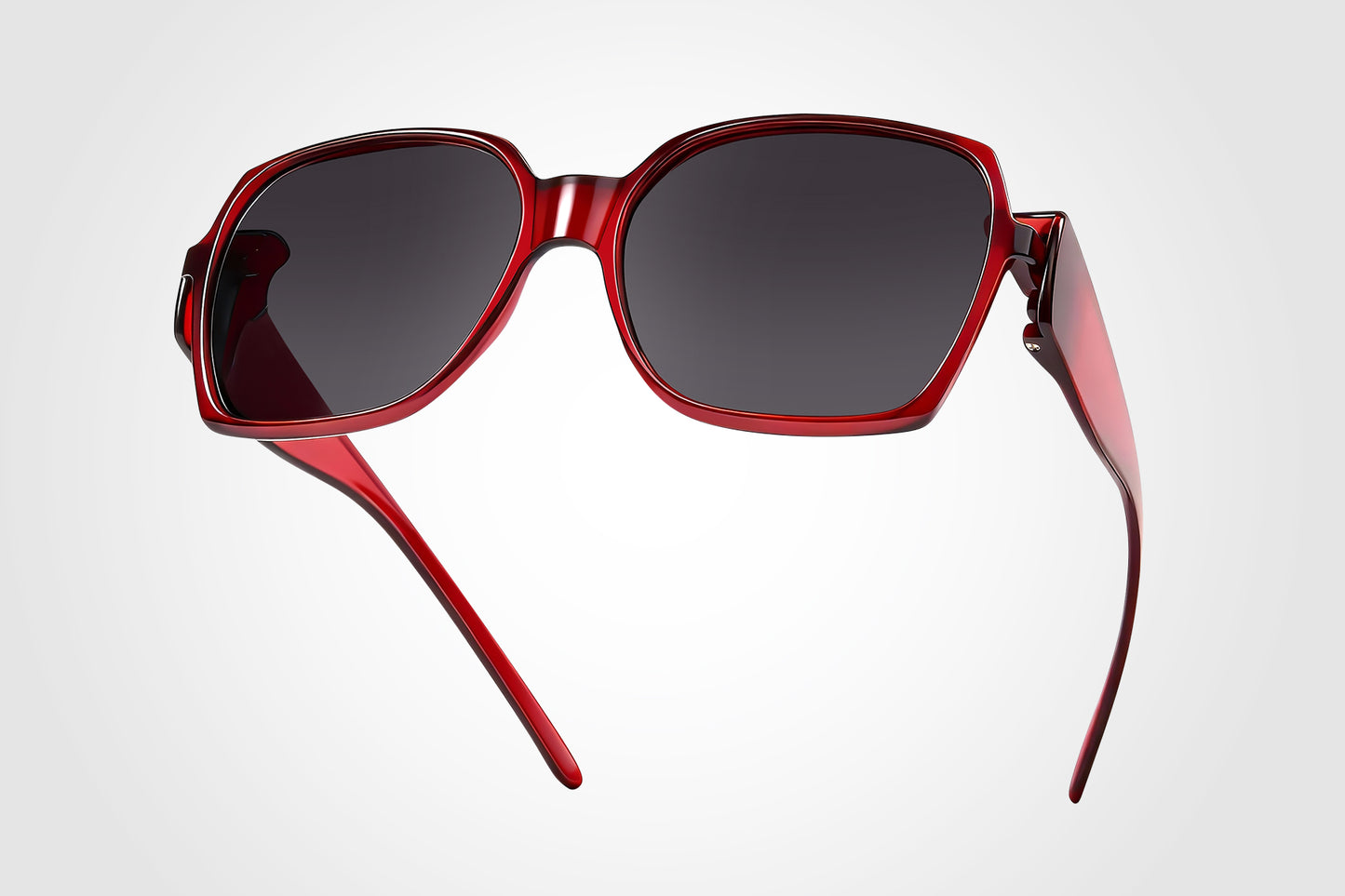 Polarised Fit Over Sunglasses for Women Over Prescription Glasses - Oversized Lightweight 24g UV400, 2-in-1 Wear Over or Alone, Anti-Glare for Driving Beach Golf Outdoor