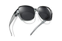 11-Transparent Grey Frame/Black Lens