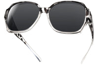 2-Grey Leopard Frame/Black Lens