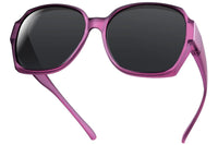 10-Purple Frame/Black Lens