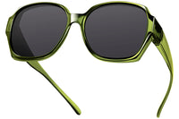 13-Green Frame/Black Lens