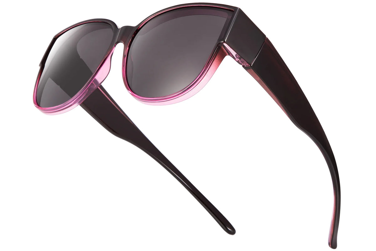 Polarized UV400 Fit-Over Sunglasses – Cat Eye TH-5814 – Gradient Purple