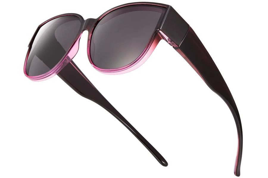 Polarized UV400 Fit-Over Sunglasses – Cat Eye TH-5814 – Gradient Purple