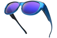 Blue Frame/Blue Mirrored Lens