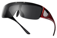 Wine Red Frame/Black Lens