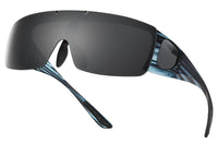 Blue Stripe Frame/Black Lens
