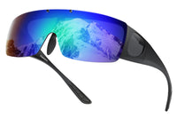 Black Frame/Blue Green Lens