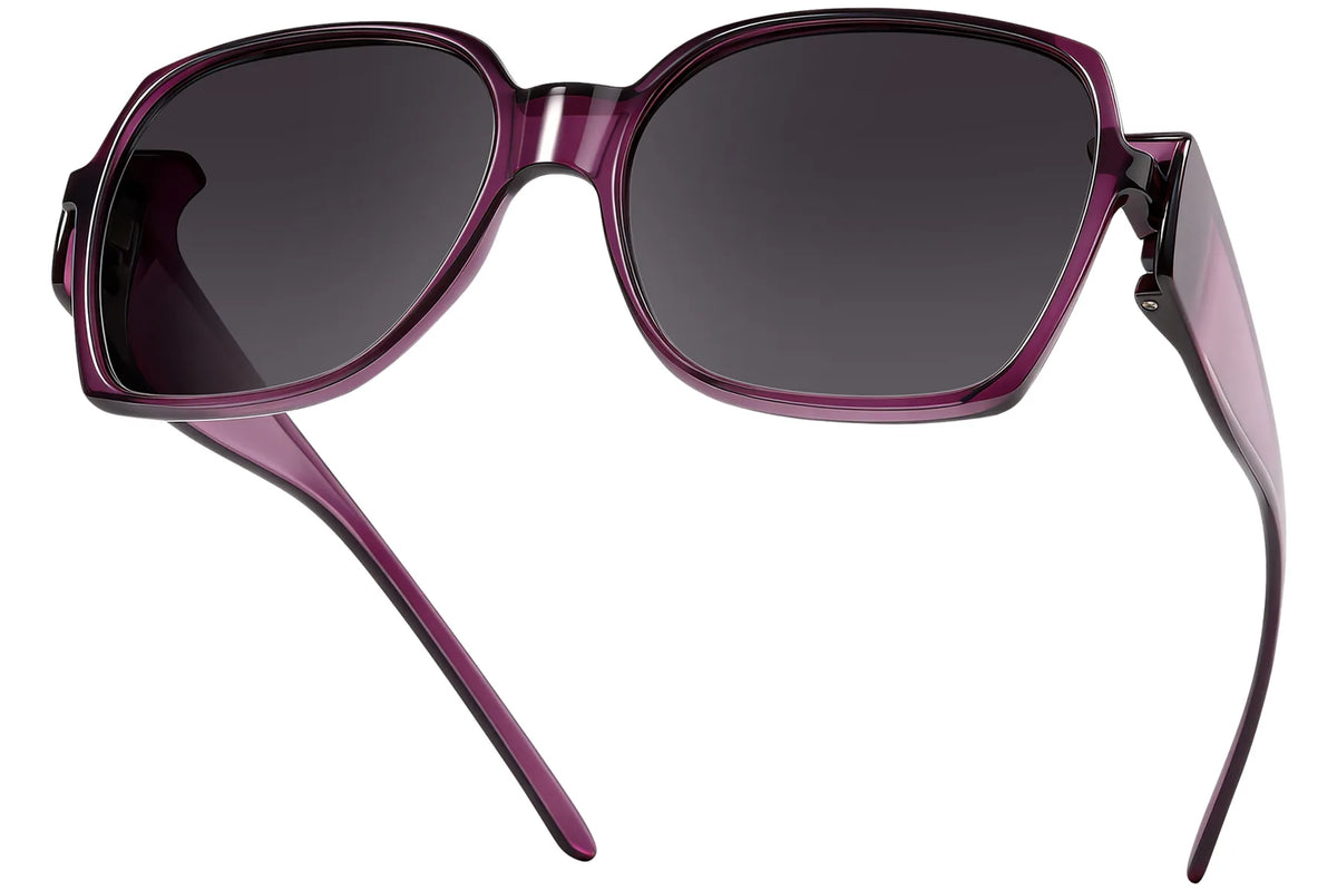 Polarized UV400 Fit-Over Sunglasses – Oversized TH-6601 – Purple