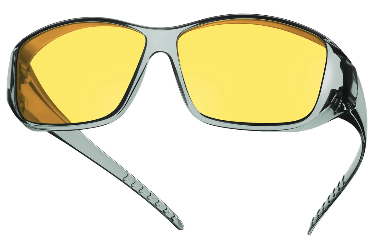 Night Driving Fit-Over Glasses Polarized – Oversized TH-DY022 – Style C3 Grey-Night Vision Lens
