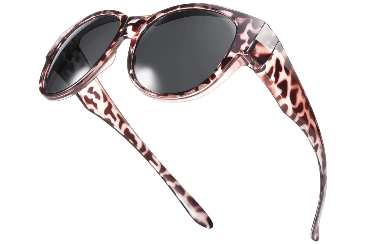 Polarized  Fit-Over Sunglasses UV400– Cat Eye TH-5779 – Grey Leopard