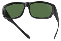 Matte Black Frame/Green Lens