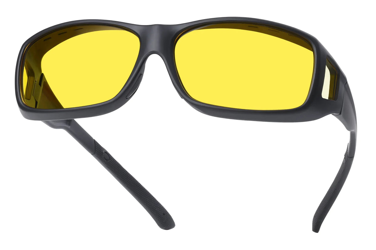 Polarized Night Driving Fit-Over Glasses – Wrap Around TH-DY023 – 01 Matte Black