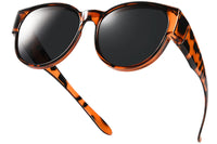 Amber leopard print