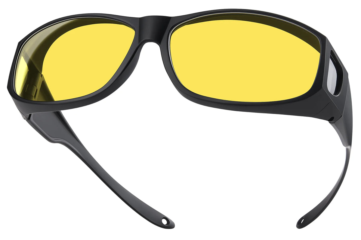 Polarized Night Driving Fit-Over Glasses – Wrap Around TH-DY031 – Default Title