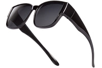 Glossy Black / Gray Lens