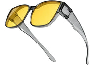 Glossy Transparent Gray / Yellow Y75 Lens