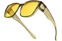 Glossy Transparent Green / Yellow Y75 Lens