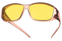 Glossy Transparent Light Brown / Yellow Y75 Photochromic