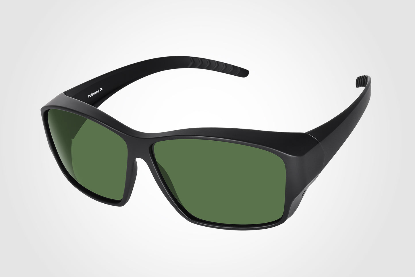 TINHAO Wrap Around Polarized Sunglasses Over Glasses Sunglasses for Men Women Fit Over Prescription Glasses