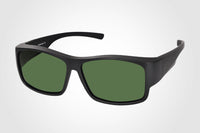 Matte Black Frame/Green Lens